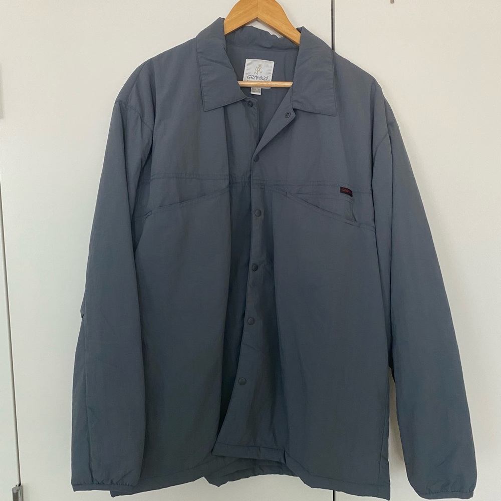 Quilted camp shirt